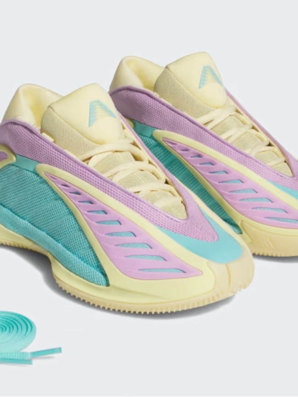 Anthony Edwards 2J Basketball Shoe Box Label - Pastel colors 6Y/7Y.  8,55